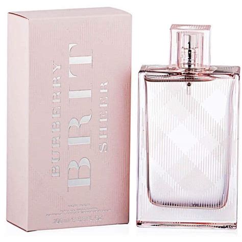 burberry brit sheer perfume.